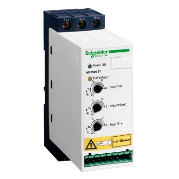 ATS01N212QN Altistart 01 Motor Starter 3 pole 12V 12A - Essential Electric Supply