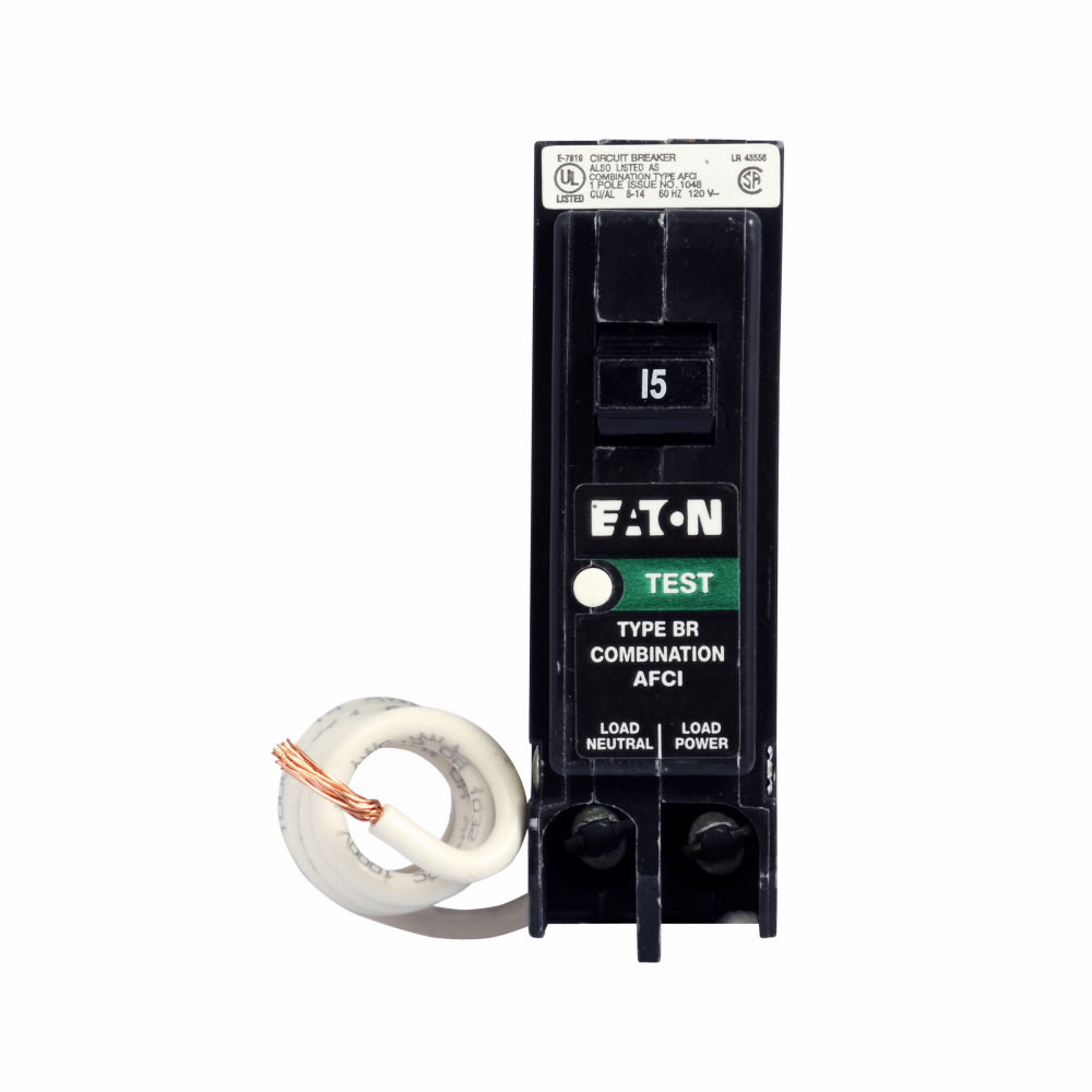 Crouse-Hinds BRCAF120 Circuit Breaker | 120V 20A 1P 10kA@120V Plug-In BR Series