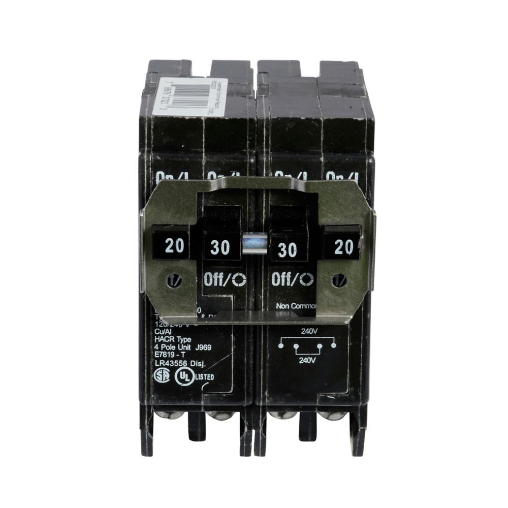 Cutler Hammer BRD250250 Circuit Breaker | 240V 50A 2P 10kA@240V Plug-In BRD Series