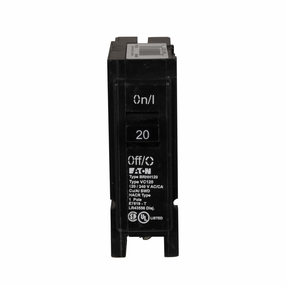 BRHH120 - Cutler Hammer Plug-In 20 Amp 1 Pole Circuit Breaker - Essential Electric Supply