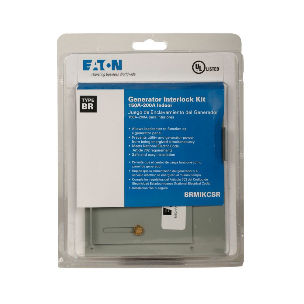 Eaton BRMIKCSR Circuit Breaker Interlocks BR Series