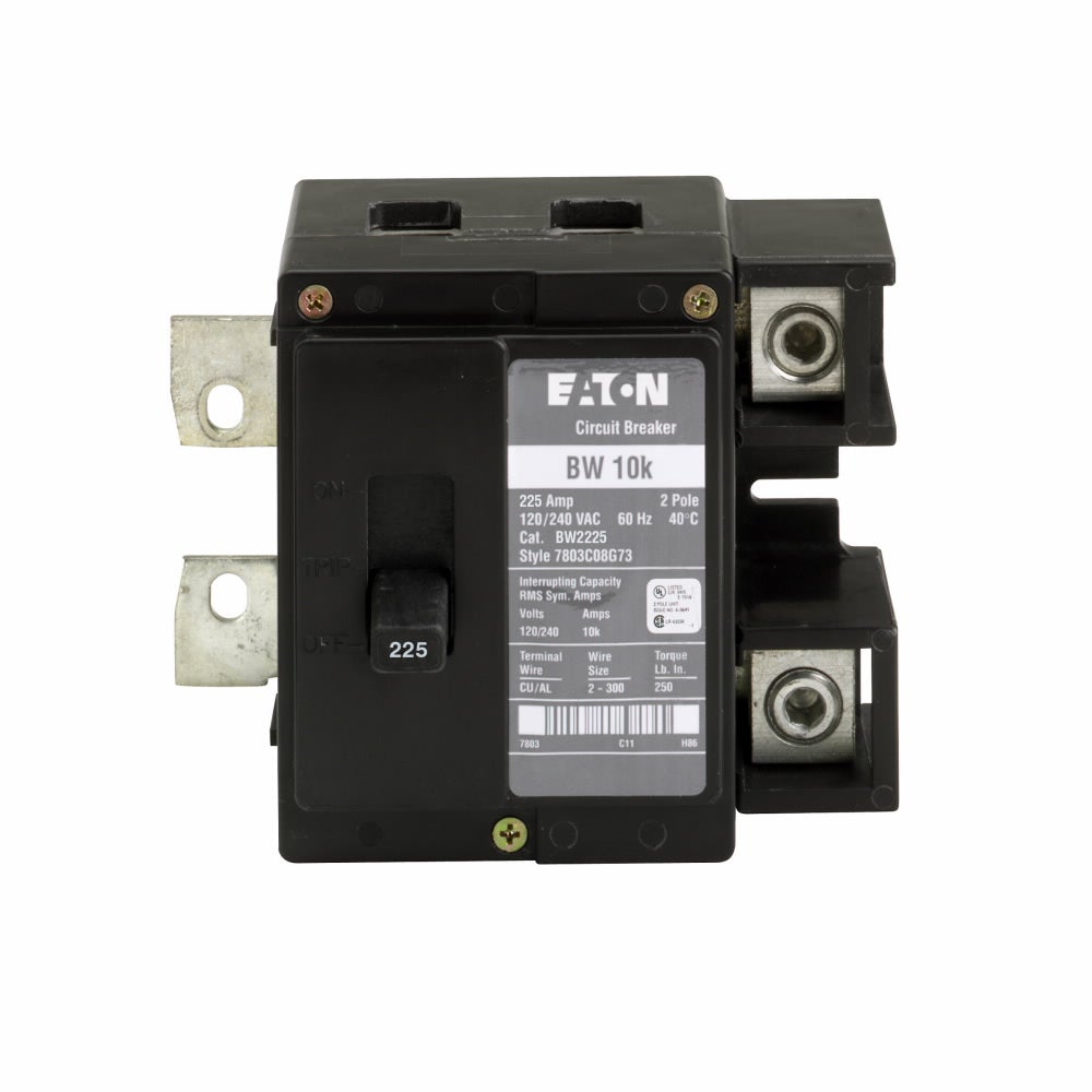 Cutler Hammer BW2225 Circuit Breaker | BW Series BW 240V 225A