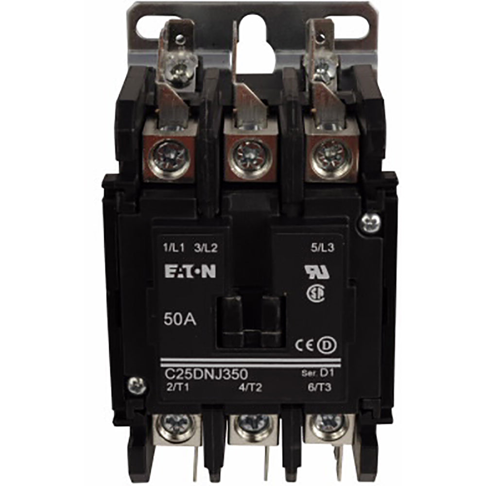 Cutler Hammer C25DRD325A Contactor | 3P 3PH 600V 25A 110V Coil C25 Series