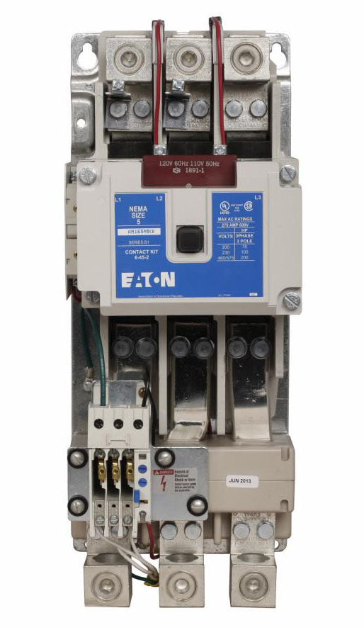 Cutler Hammer AN16SN0CB Motor Starter 3 pole 3 phase 600V 270A 440V coil Freedom Series
