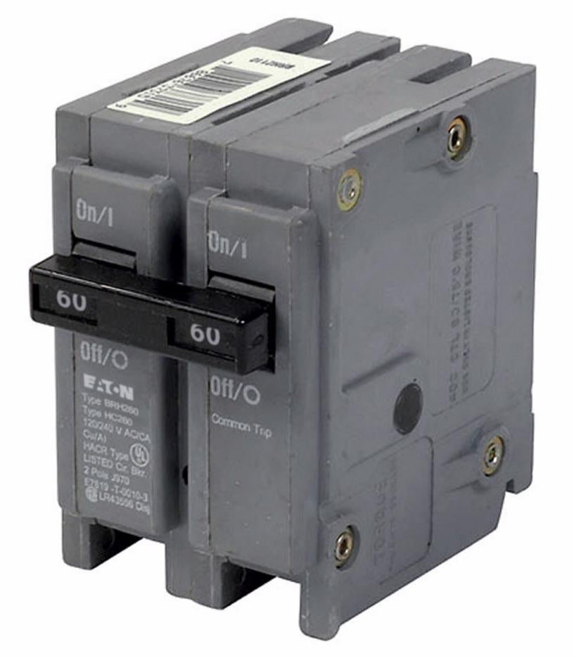 Cutler Hammer BRH260 Circuit Breaker | BR Series BRH 240V 60A