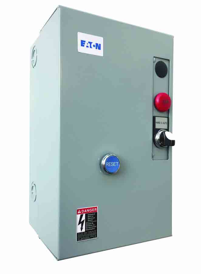 Eaton ECC03C1A2A Contactor | 2 pole 1 phase 600V 30A 120V coil C30CN