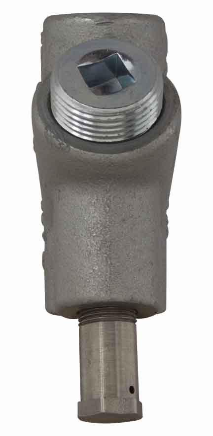 Eaton Crouse-Hinds EYD1 Conduit Sealing Fitting 1/2" Hub Feraloy Iron Vertical Drain Series EYD1