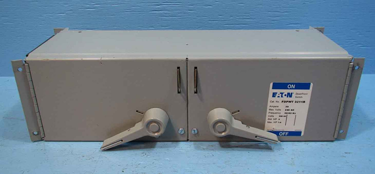Cutler Hammer FDPWT3211R Panel Mount Switch | 240V AC 30A 3P Fusible Type FDP
