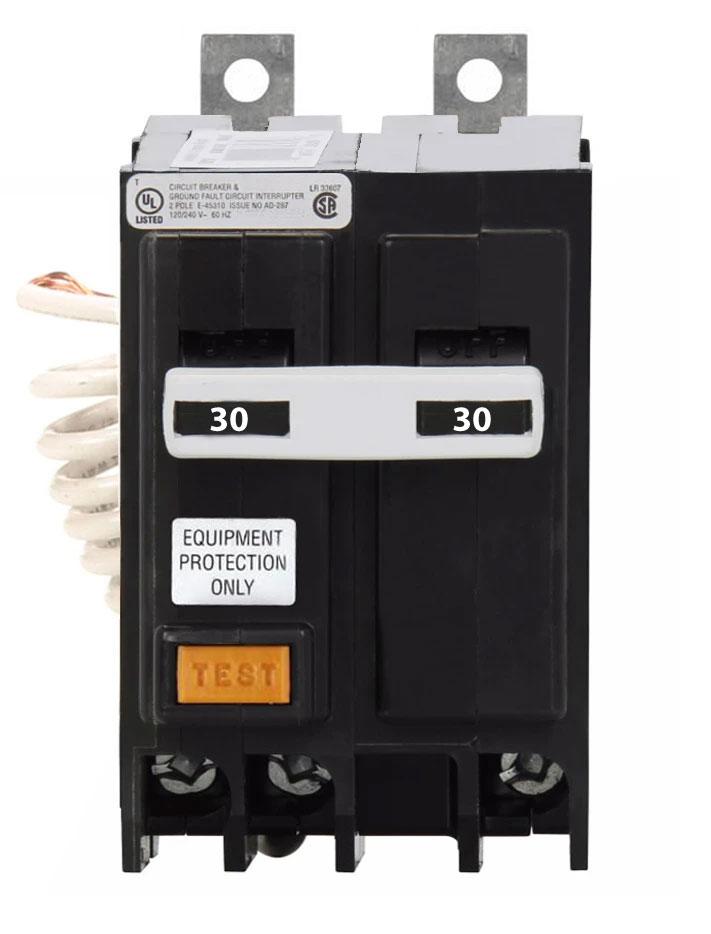 Cutler Hammer QBGFEP2030 Circuit Breaker | QUICKLAG QBGFEP 240V 30A
