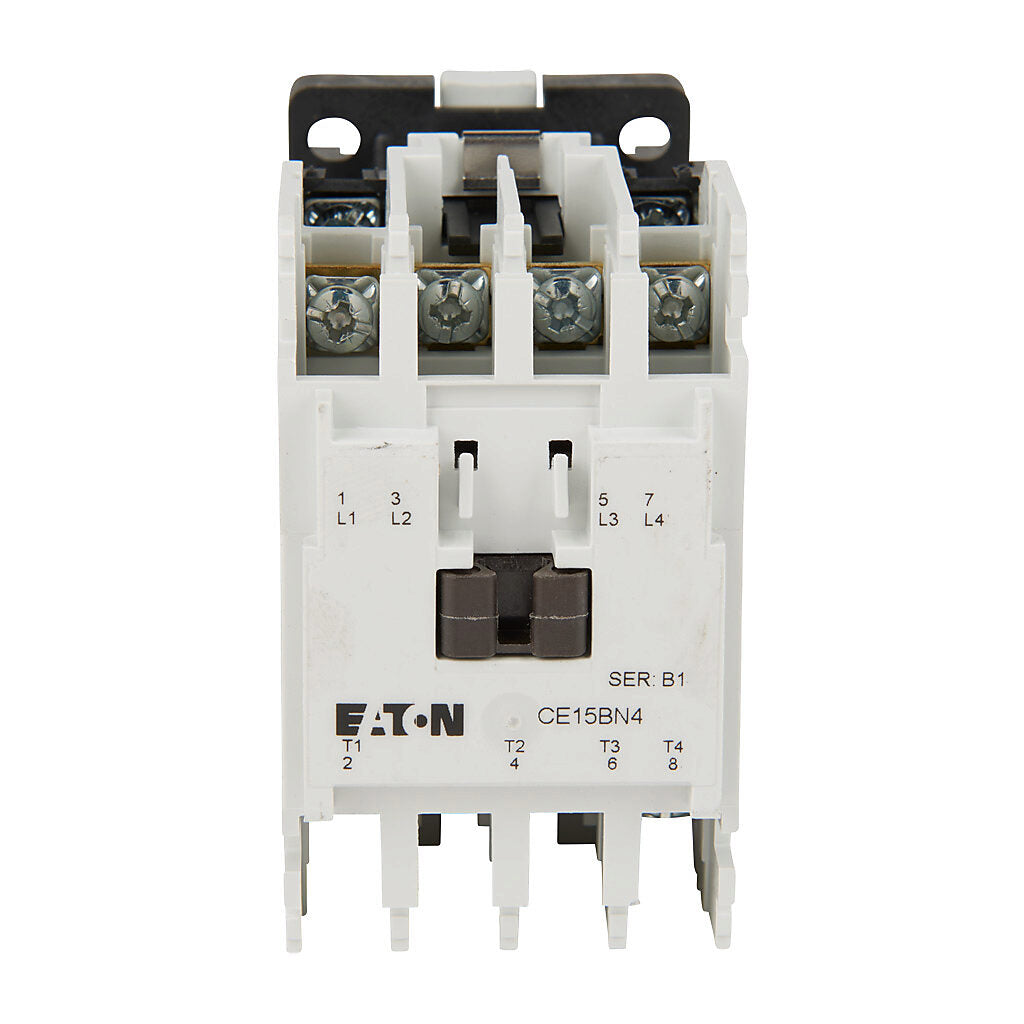 Cutler Hammer CE15BN4AB Contactor 4 pole 3 phase 600V 10A 110V coil