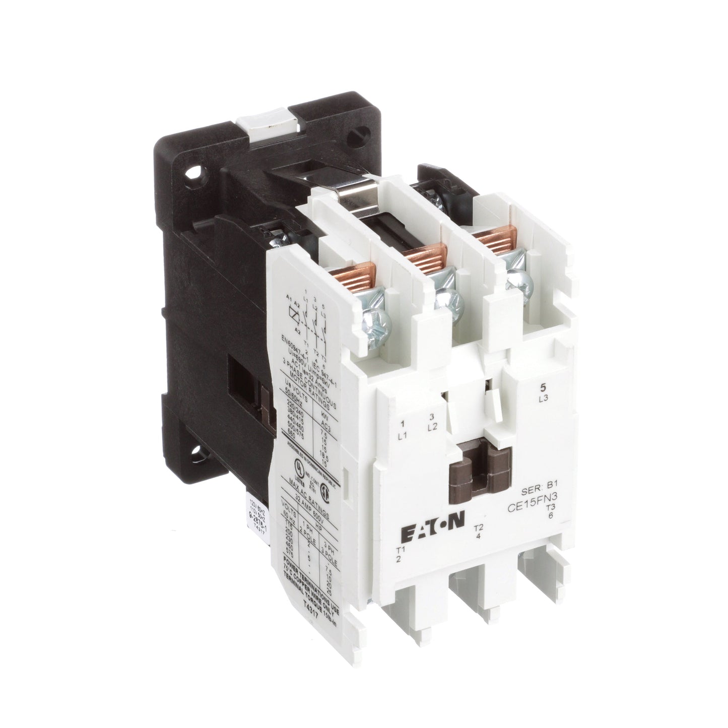 Cutler Hammer CE15FN3AB Contactor | 3P 3PH 600V 32A 110V Coil Freedom Series