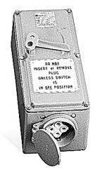 Russellstoll CFCSRA1360 Industrial Female Receptacle Socket Connector | 3P4W 60A 480Vac Ever-Lok Series
