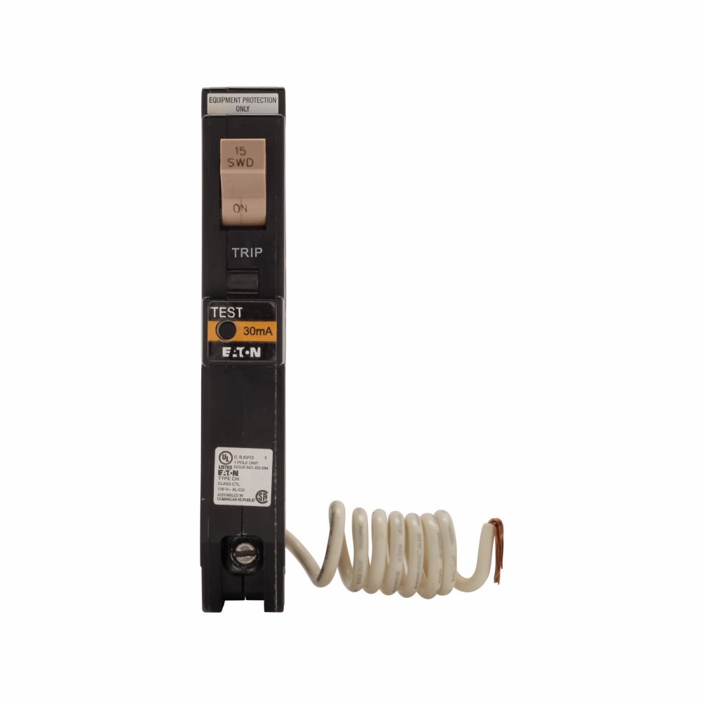 Cutler Hammer CHFEP130 Circuit Breaker | 120V 30A 1P 10kA@120V Plug-In CH Series