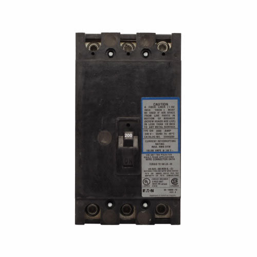 Cutler Hammer CHH3100 Circuit Breaker | 240V 100A 3P 100kA@240V Feed-Thru CHH Series