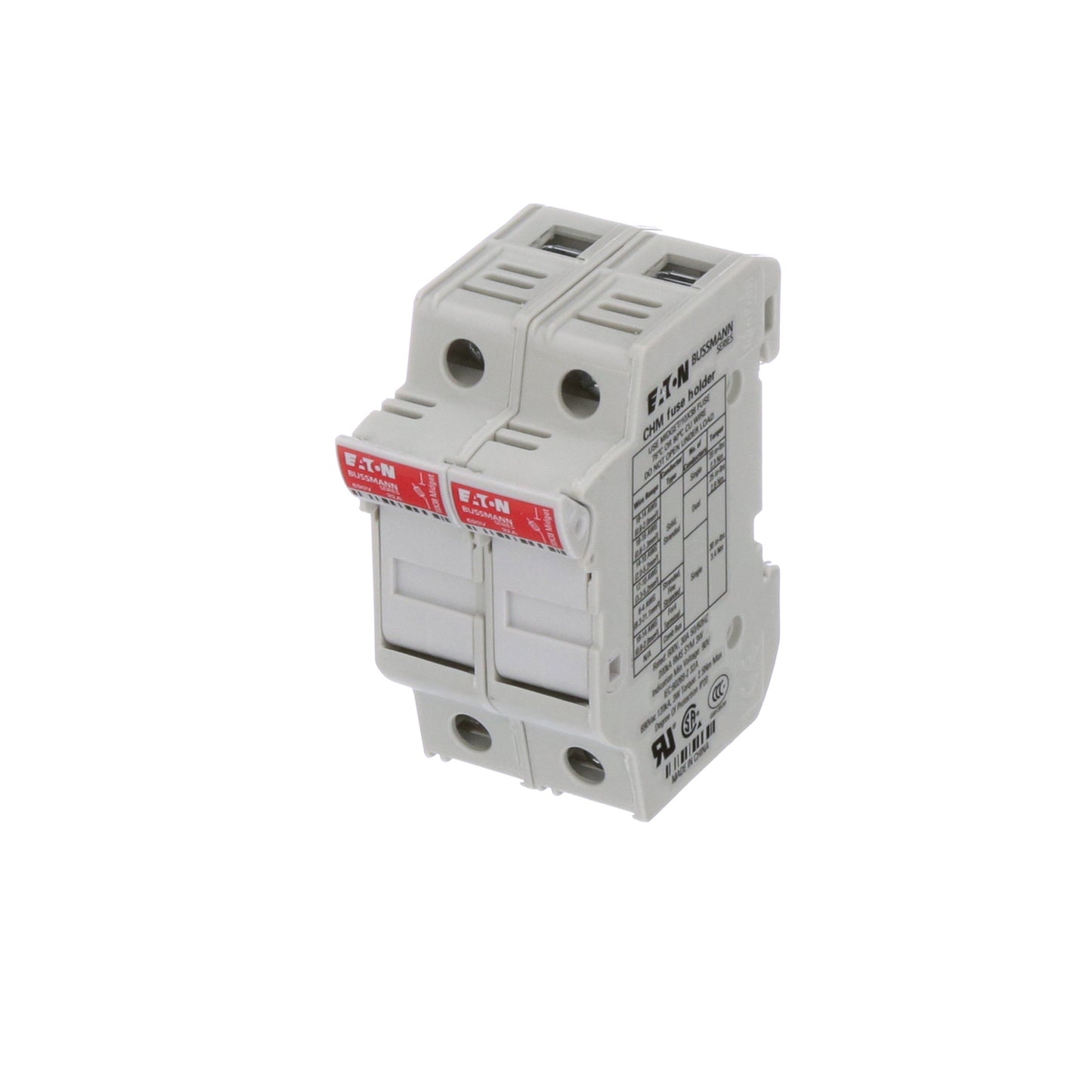 Eaton CHM2DU Fuse Holders | CHM Type CH Series