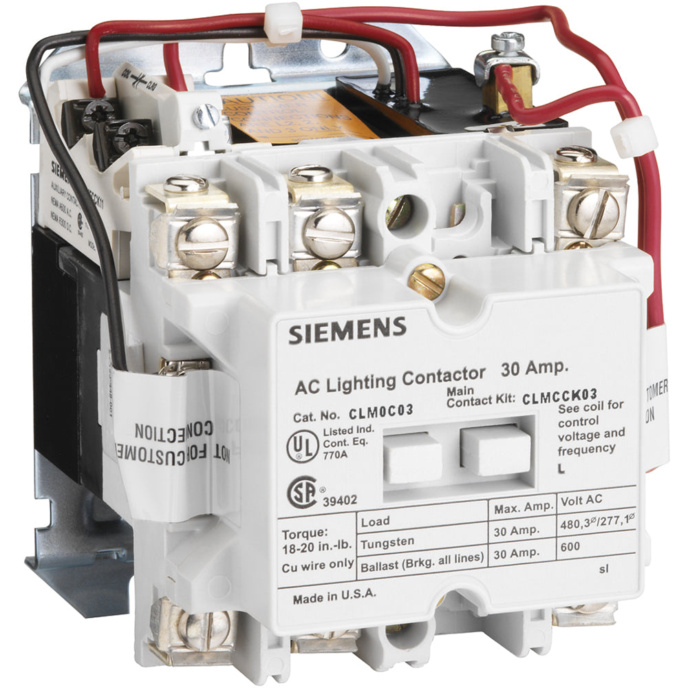 Siemens CLM0C03120 Motor Control | 600V 30A
