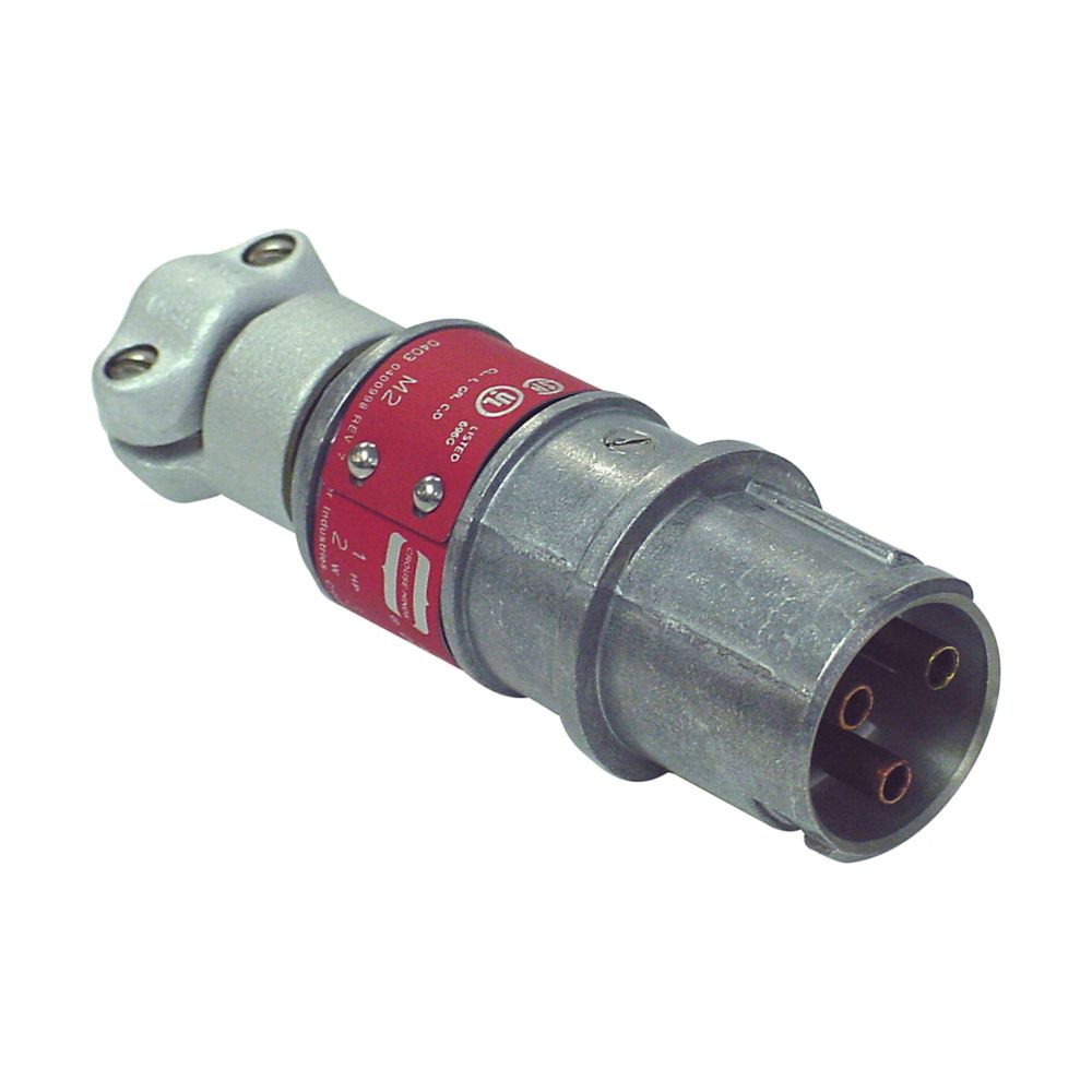 Crouse-Hinds CPP4553 Electrical Plug | 2-Wire 3-Pole 7A/30A 125-250Vac/480Vac CPP CPS Series