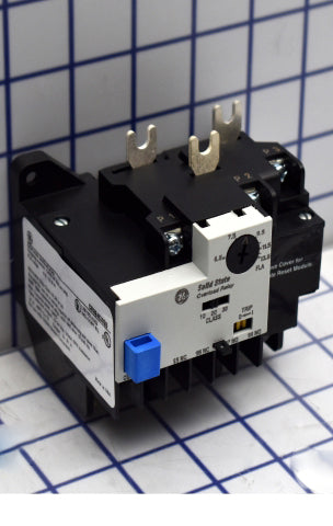General Electric CR324CXGS Overload Relay | 6.5A-13.5A 600V Solid State 1NO/1NC CR324X