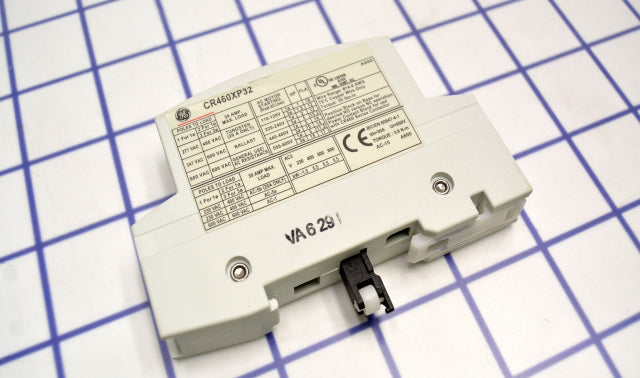 General Electric CR460XP32 Contactor And Motor Starter Auxiliary 2P CR460 Series