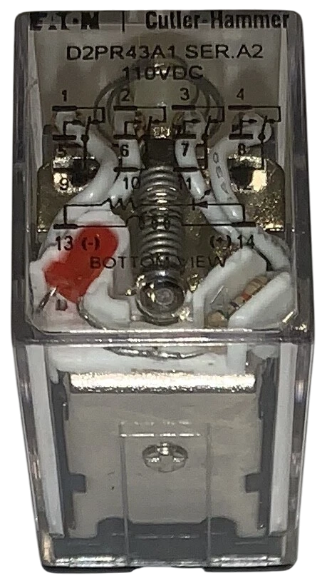 Eaton D2PR43A1 Plug In Relay | Motor Control