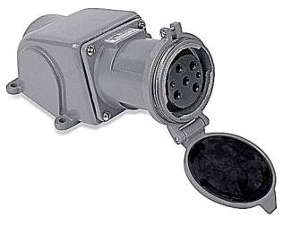Russellstoll DF1404FR0E0 CB RCPT | 4P4W 100A 480V 3P DF