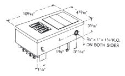 General Electric DFPTQL4G 50 Amp Breaker Type Bus Plug - Essential Electric Supply