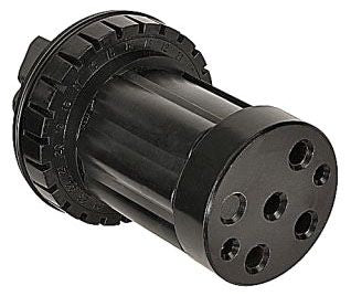 Russellstoll DFRU6504 Connector/Receptacle | 60A 4P 5WR 480VAC 3 Phase Maxgard