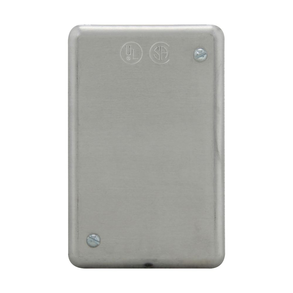 Crouse-Hinds DS100 Electrical Box Cover | Single-Gang Surface Mounted