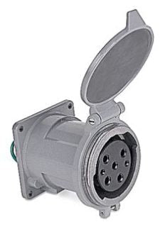 Russellstoll DS2404FR000 CB RCPT | 4P4W 200A 480V 3 Phase