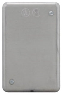 Crouse-Hinds DSS100 Electrical box covers | Single-Gang Flush Mount DS