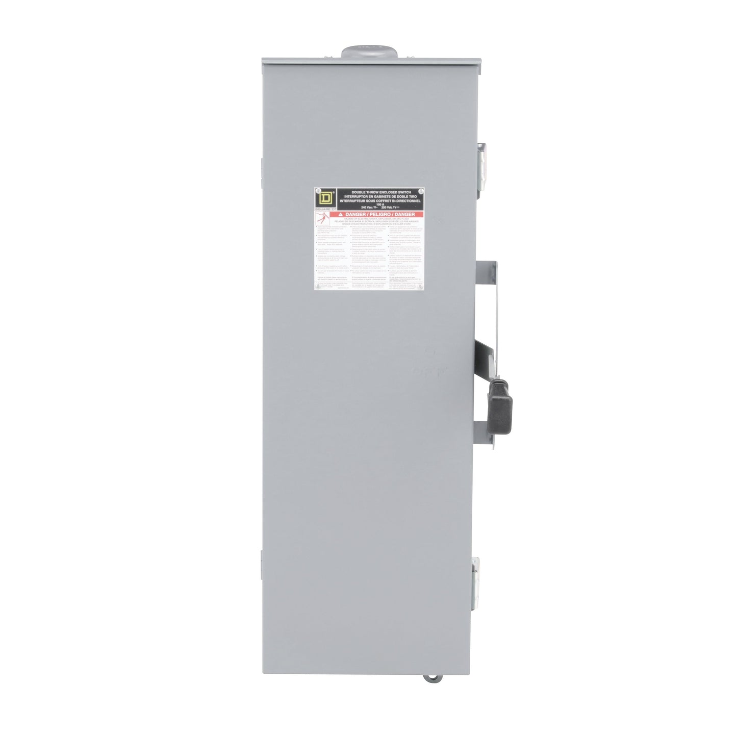 Square D DTU323RB Disconnect Switch | 240V AC 100A 3P Non-Fusible 200kA@240V NEMA 3R