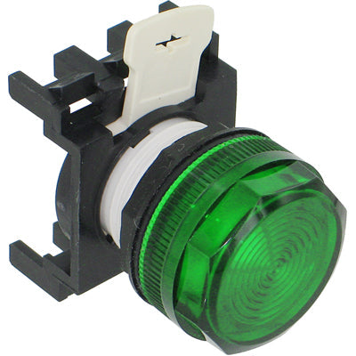 Cutler-Hammer E22H3 Automation Control Standard Actuator Pushbutton Black with Green Lens NEMA 3 3R 4 4X 12 13 Rated