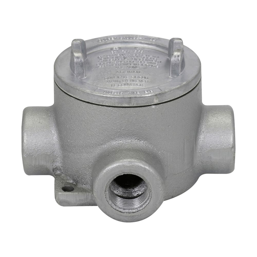 Crouse-Hinds EABX36 Condulet EAB Explosion-Proof Conduit Outlet Box 3" Cover 1" Conduit
