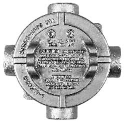 Crouse-Hinds EAJX16SA Conduit Outlet Box Explosion-Proof Copper-Free Aluminum 1/2" Entry EAJ
