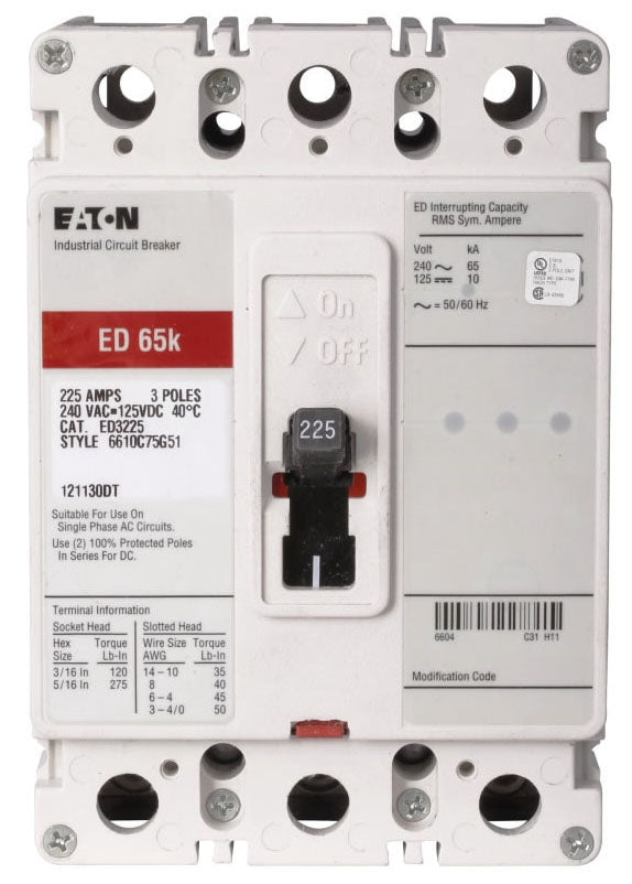 Eaton ED3150V Circuit Breaker | Molded Case