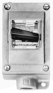 Eaton EDS2123 ENCL W/3P SW | Dead End Type 3 Pole Contact 3/4 Inch Hub 120/277 VAC CRS-H
