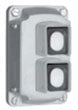 Appleton EFKBU2 Pushbutton Switch Cover | 600VAC 10A 2-Circuit 1-Gang Factory-Sealed
