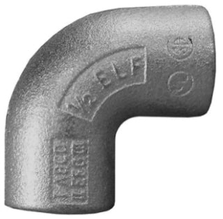 Appleton ELF9075A Conduit Elbow | 3/4-Inch 90-Degree Aluminum Dust-Ignitionproof Explosionproof ELF