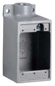 Killark FD2M Device Box | ¾" DURALOY 28 cu-in Capacity 1 Gang