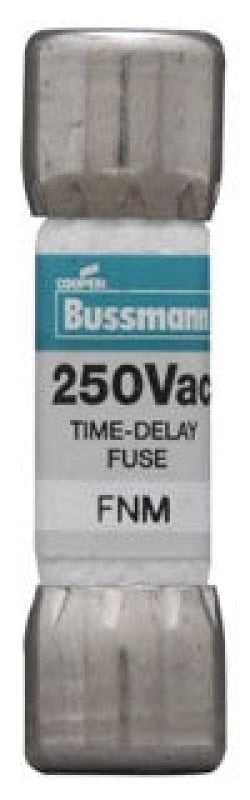 Bussmann, Cooper Bussmann FNM-1-1/2 Low Voltage FNM Series 250V 1A Fuse - Essential Electric Supply