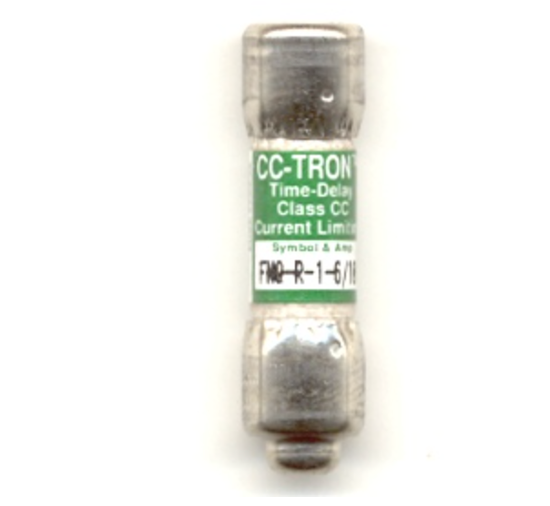 BUSS FNQR1.6 FUSE | 1.6A 600V CLASS CC FNQ-R