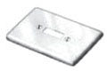 Appleton FS1SCS Electrical Switch Cover Steel 1-Gang