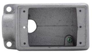 Crouse-Hinds FSLA2 Condulet FSL Device Box Industrial Section A Shape Back Feed 3/4" Connections