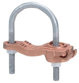 Burndy GAR3904 Mechanical Grounding Connector 4-4/0 AWG 2-1/2"-3-1/2" Galvanized Steel