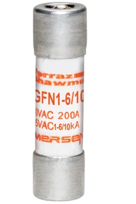 Mersen GFN1-6/10 Low Voltage Fuse 250V 1A 200kA@250V GFN