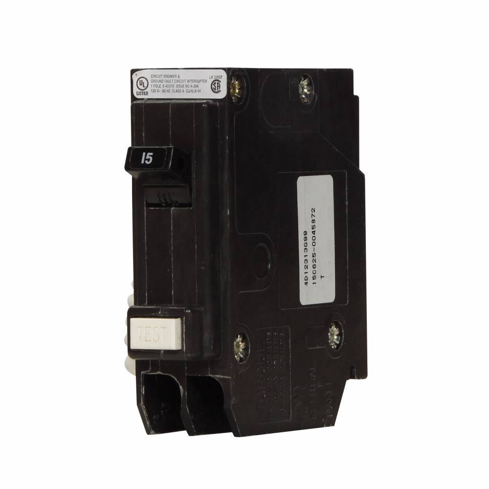 GFTCB115 - Cutler Hammer Plug-In 15 Amp 1 Pole Circuit Breaker - Essential Electric Supply