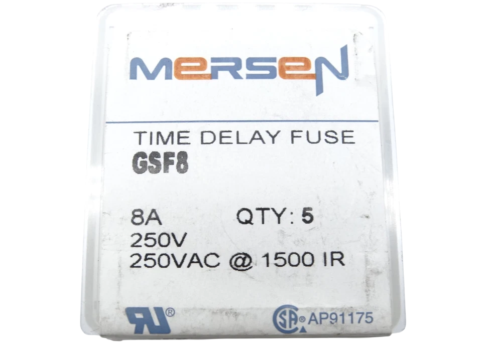MERSEN USA EP CORP GSF8 | UL/CSA Recognized VDE Approved IEC