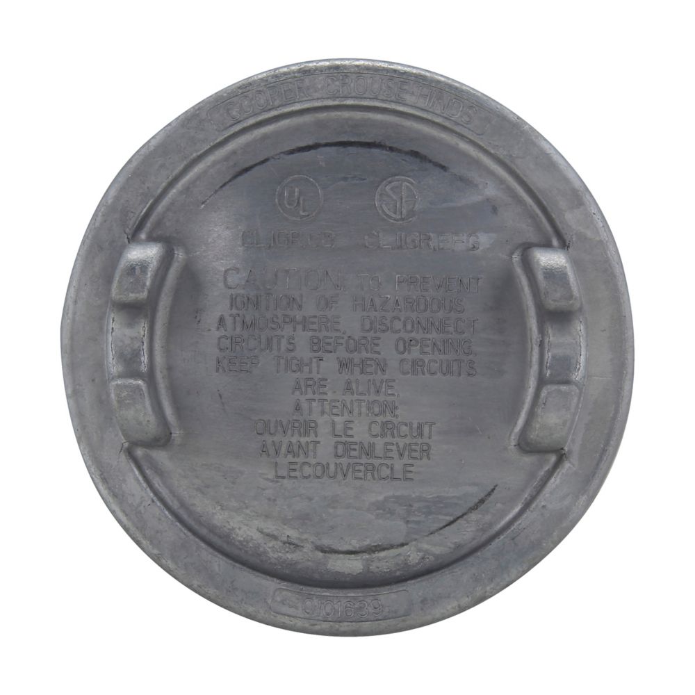 Crouse-Hinds GUA06 Conduit & Fittings | 3 in Cover Opening Copper-Free Aluminum GUA