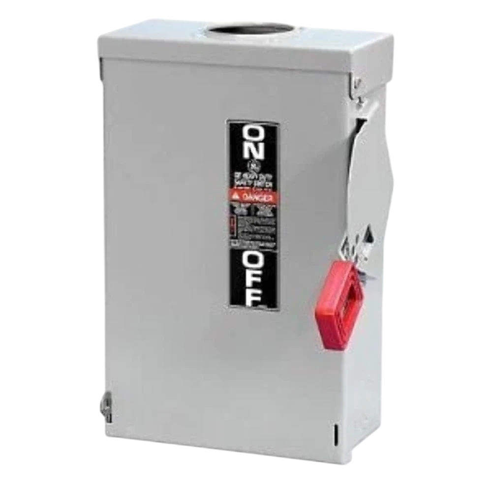 General Electric TC35322 Disconnect Switch | 240V 60A 3P Non-Fusible 100kA@240V Spec-Setter