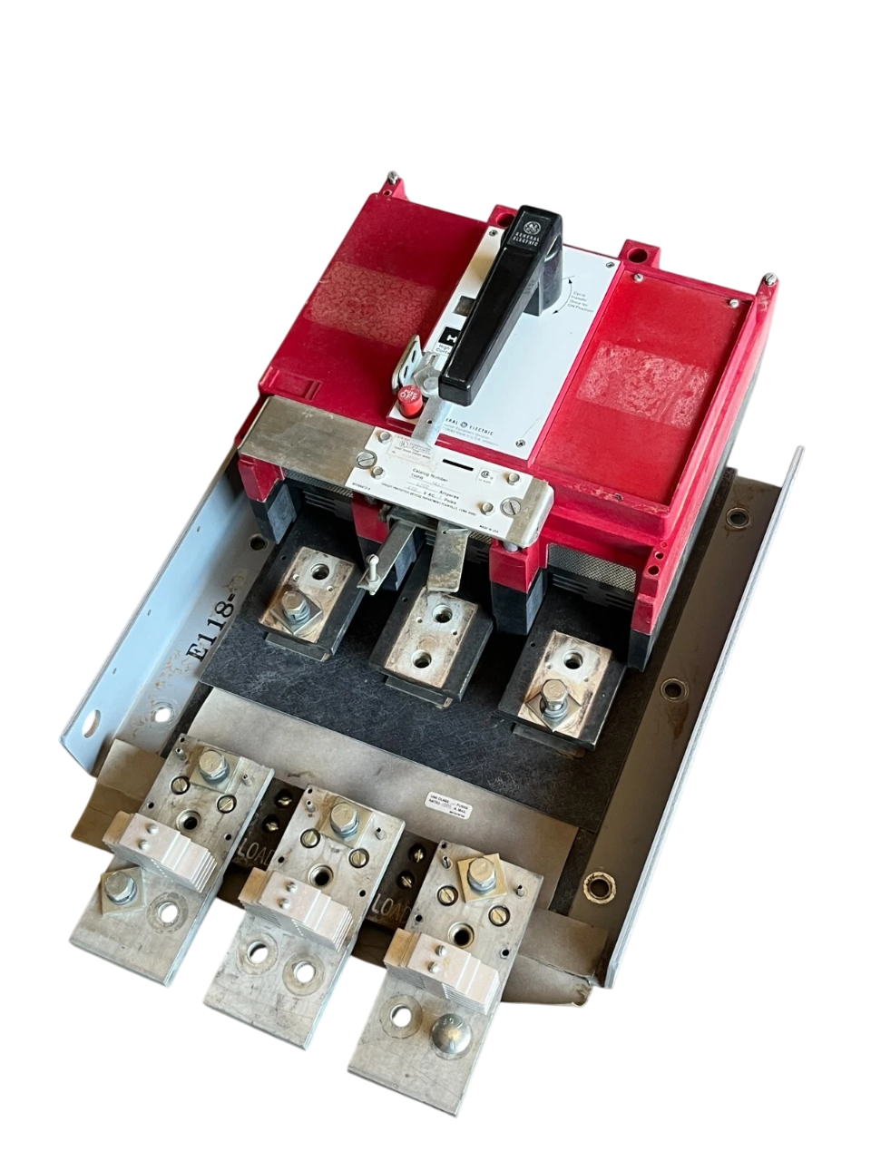 General Electric THPR3612ET1 Disconnect Switch | 600V 1200A 3P Fusible Type HPC